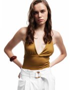 KOTON Top crop halter - Caramel