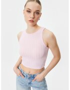 KOTON Top crop striat - Roz pal