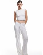 KOTON Top crop texturat - Alb optic