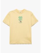 KOTON Tricou cu decolteu la baza gatului si imprimeu cu desene animate - Verde/Negru/Galben pal