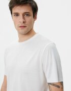 KOTON Tricou cu decolteu rotund - Alb