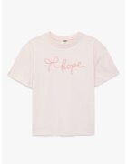 KOTON Tricou cu detaliu brodat - Piersica