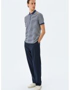 KOTON Tricou polo cu fermoar - Albastru