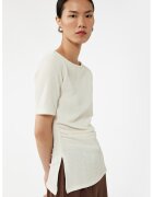 KOTON Tricou slim-fit uni - Bej deschis