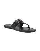 Kurt Geiger dama Kensington T-Bar - piele ecologica - negru - Negru