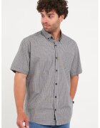 KVL by KENVELO Camasa relaxed-fit cu buzunar pe piept - Negru/Gri