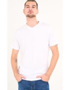 KVL by KENVELO Kenvelo - Tricou barbat cu maneca scurta ( WHITE - Material:Bumbac