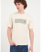 KVL by KENVELO Tricou cu decolteu la baza gatului si imprimeu - Verde pal