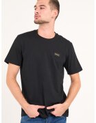 KVL by KENVELO Tricou din bumbac cu decolteu la baza gatului - Negru stins
