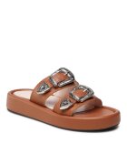 L37 HANDMADE SHOES Papuci dama L37 - Piele naturala - 209712636 - Maro