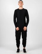 LA HAINE INSIDE US Bluza asimetrica cu decolteu la baza gatului -
