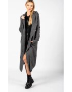 LA HAINE INSIDE US Cardigan supradimensionat unisex - cu gluga -