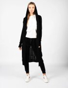 LA HAINE INSIDE US Cardigan unisex cu gluga - din amestec de lana