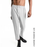 LA HAINE INSIDE US Pantaloni regular fit cu elastic în talie LH2