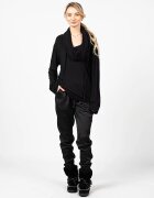 LA HAINE INSIDE US Pulover unisex cu guler drapat -