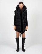 LA HAINE INSIDE US Vesta unisex supradimensionata cu gluga -