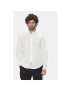LA MARTINA Camasa barbati MACE30 PP483 - Bumbac - Alb - Alb