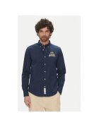 LA MARTINA Camasa barbati PP483 - Bumbac - Bleumarin - Bleumarin