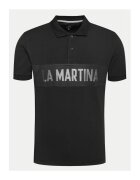 LA MARTINA Tricou barbati - 67673 - Negru - Bumbac
