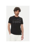 LA MARTINA Tricou barbati JS324 - Bumbac - 45679 - Negru