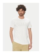 LA MARTINA Tricou barbati MARG31 JS206 - Bumbac - Alb - Alb