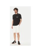 LA MARTINA Tricou Polo barbati MAP009 PK001 - Bumbac/Elastan - 3XL INTL - Negru