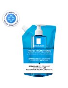 La Roche-Posay Pachet: Gel Spumant Purifiant +M 400 ml + Rezerva De Reumplere Effaclar pentru piele cu tendinta acneica 400 ml