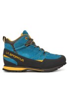 La Sportiva Ghete trekking barbati Boulder X Mid GTX - albastru - piele naturala