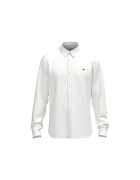 Lacoste Camasa barbati Oxford - Alb - Alb