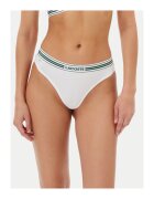 Lacoste Chiloti dama 8F8185 - Bumbac/Elastan - Alb