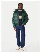 Lacoste Geaca puf barbati verde