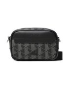 Lacoste Geanta barbati neagra - material piele ecologica - 19.5 x 12.5 x 6 cm