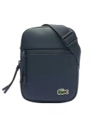 Lacoste Geanta crossbody cu buzunare - Albastru inchis
