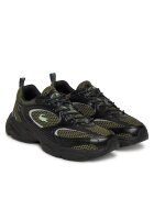 Lacoste Pantofi sport dama 7-50SFA0 - negru/verde - tesatura