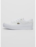 Lacoste Pantofi sport de piele cu garnituri de piele ecologica Ziane - Alb