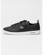 Lacoste Pantofi sport din piele si piele ecologica cu detaliu logo Court Base - Negru