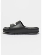 Lacoste Papuci cu logo - Negru
