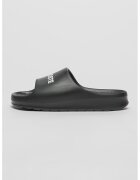 Lacoste Papuci cu logo Serve - Negru