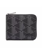 Lacoste Portofel cu fermoar si monograma - Negru
