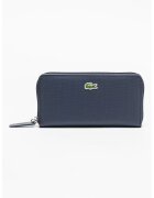 Lacoste Portofel texturat cu fermoar - Bleumarin
