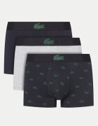 Lacoste Set 3 boxeri barbati - 304596131 - Bumbac - Negru - Negru