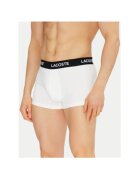 Lacoste Set 7 boxeri barbati 5H2385 - Bumbac/Elastan - Alb/Negru/Gri - Alb/Negru/Gri