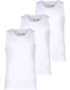 Lacoste Set de top-uri slim fit din bumbac - 3 piese - Alb