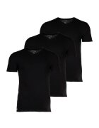 Lacoste Set de tricouri slim fit cu decolteu in V - 3 piese