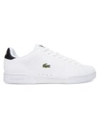 Lacoste Tenisi barbati Carnaby Cup - piele naturala - alb/negru -