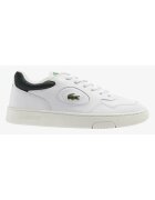 Lacoste Tenisi barbati - Lineset - piele naturala - alb -