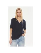 Lacoste Tricou dama - 303714239 - Bumbac - Albastru - Albastru