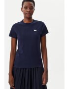 Lacoste Tricou dama - 304993671 - Bumbac - Albastru - Albastru