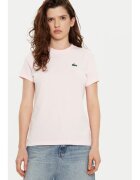 Lacoste Tricou dama - 304993688 - Bumbac - Roz - Roz