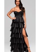 Larica Rochie de bal maxi LA-OM-DLR202 - Negru